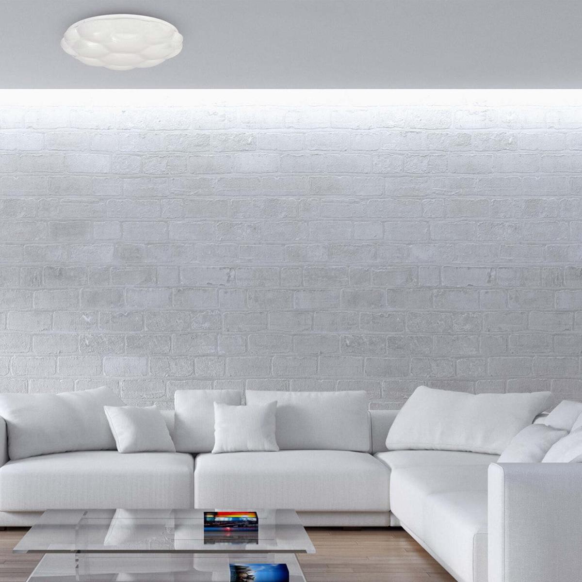 Milagro Ceiling Lamp Cloud 40W Led 480 mm White - White – image 2
