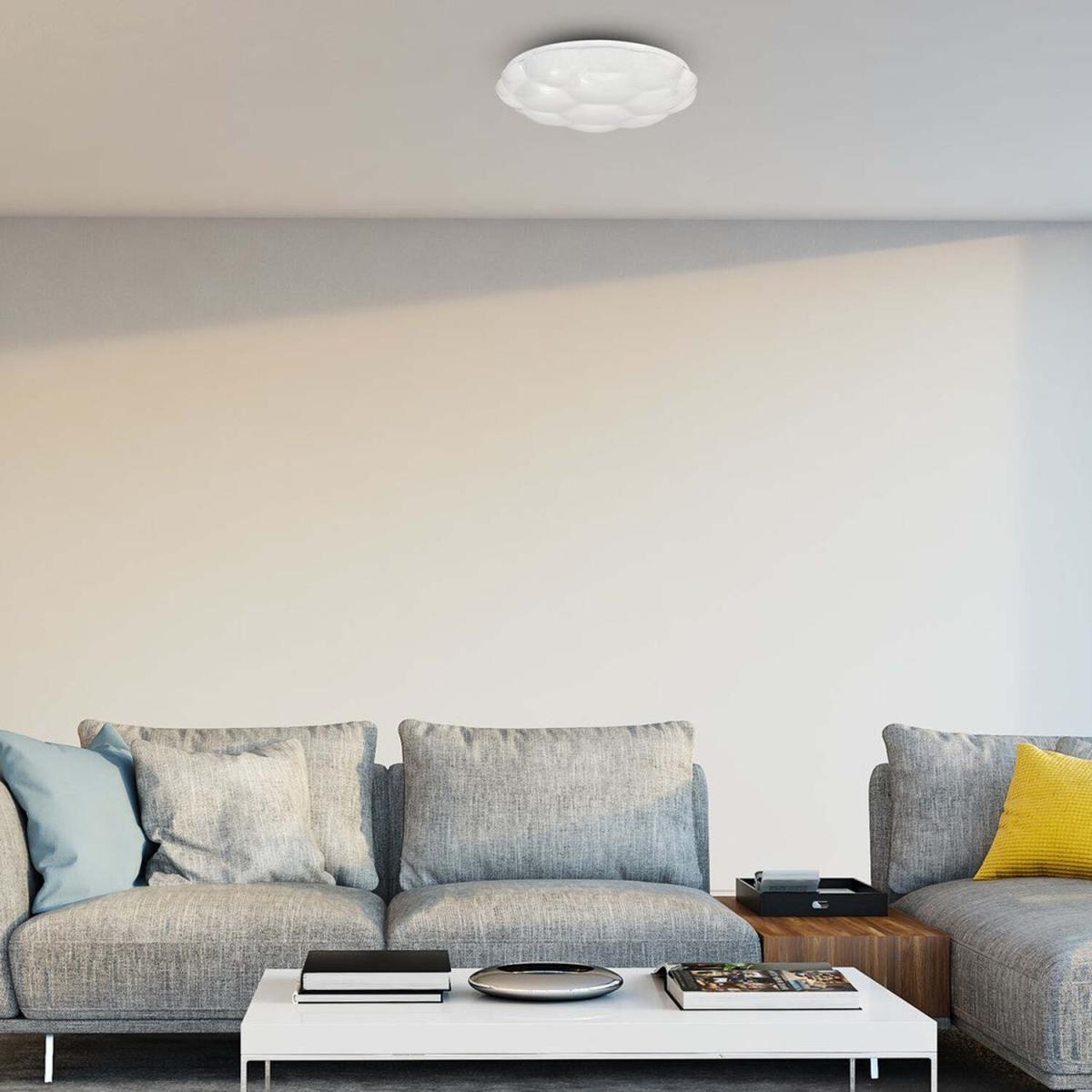 Milagro Ceiling Lamp Cloud 40W Led 480 mm White - White – image 4