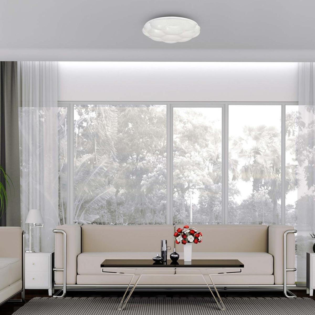 Milagro Ceiling Lamp Cloud 40W Led 480 mm White - White – image 1