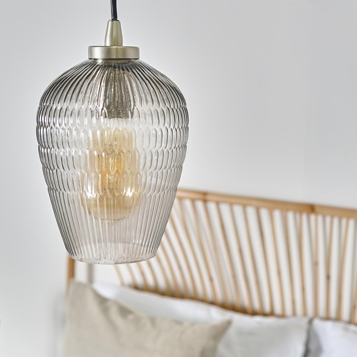 Aurelian Brushed Chrome Ceiling Light Pendant - Brushed Chrome – image 3