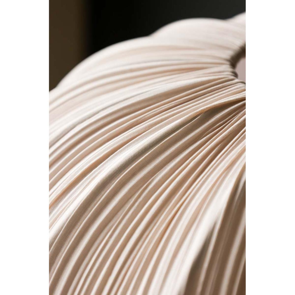 Neutral Pleated Fabric Ceiling Light – image 4