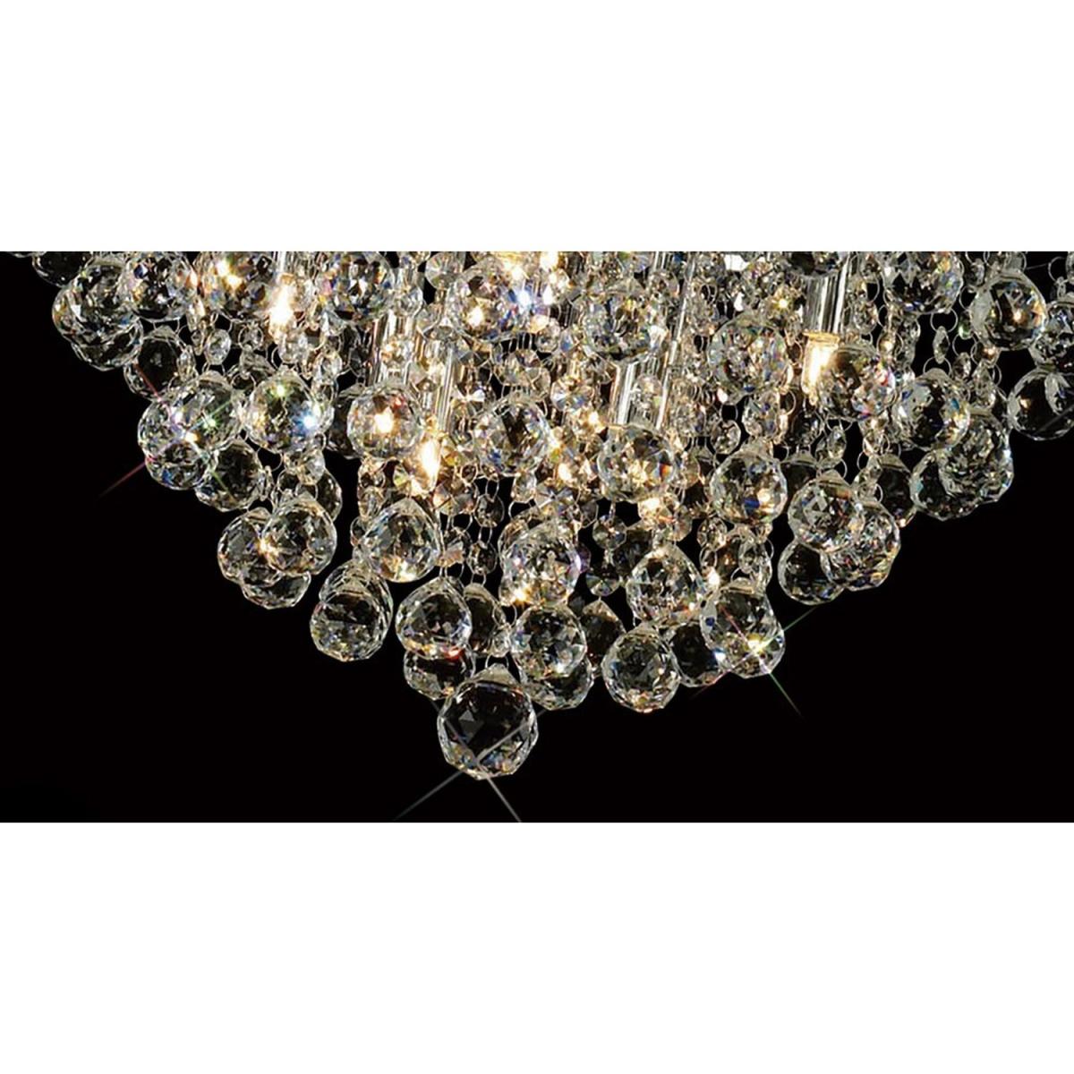 Atla Ceiling Pendant 8 Light Polished Chrome, Crystal - Polished Chrome – image 5