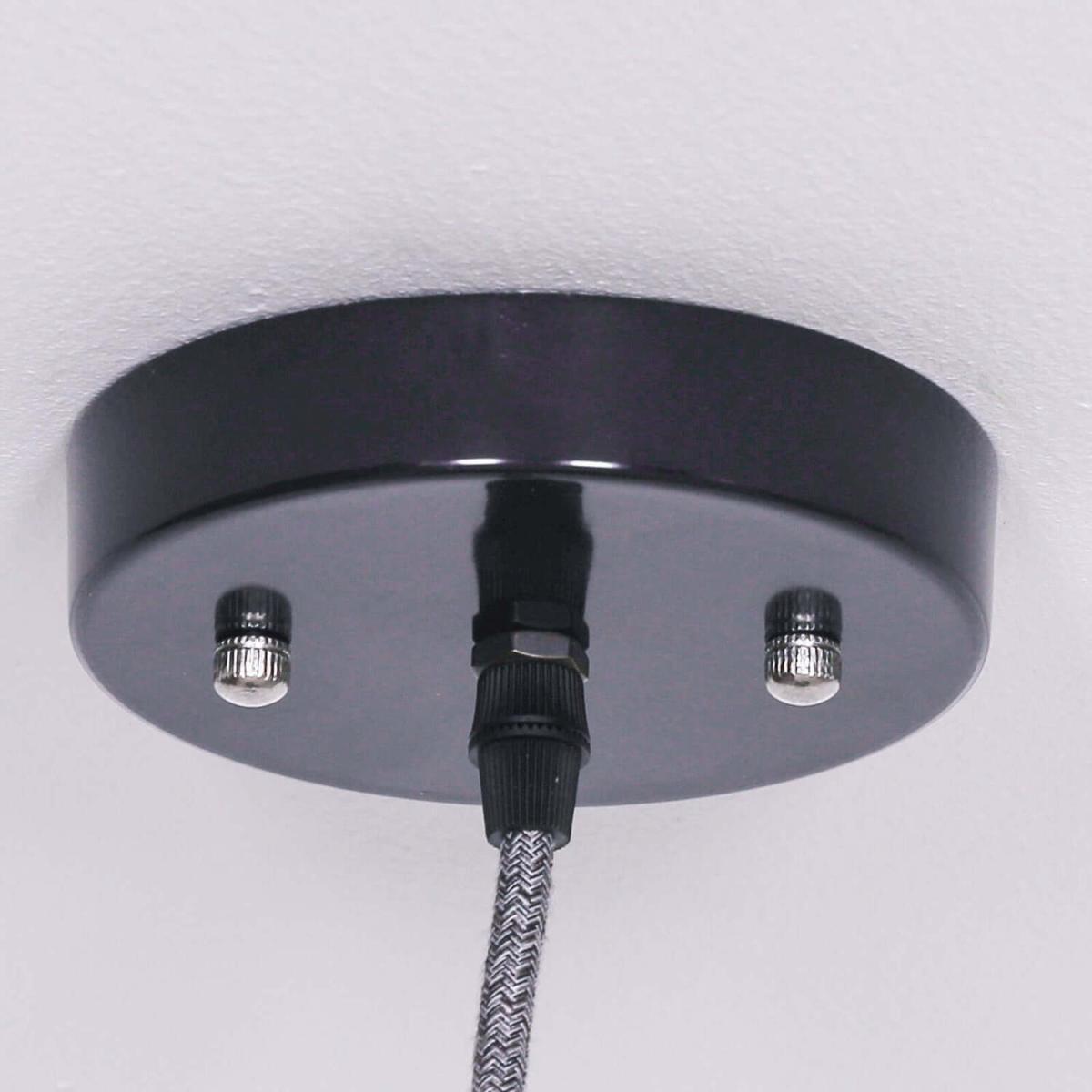 Royal Blue Pendant Ceiling Light Factory Style - Royal Blue – image 4