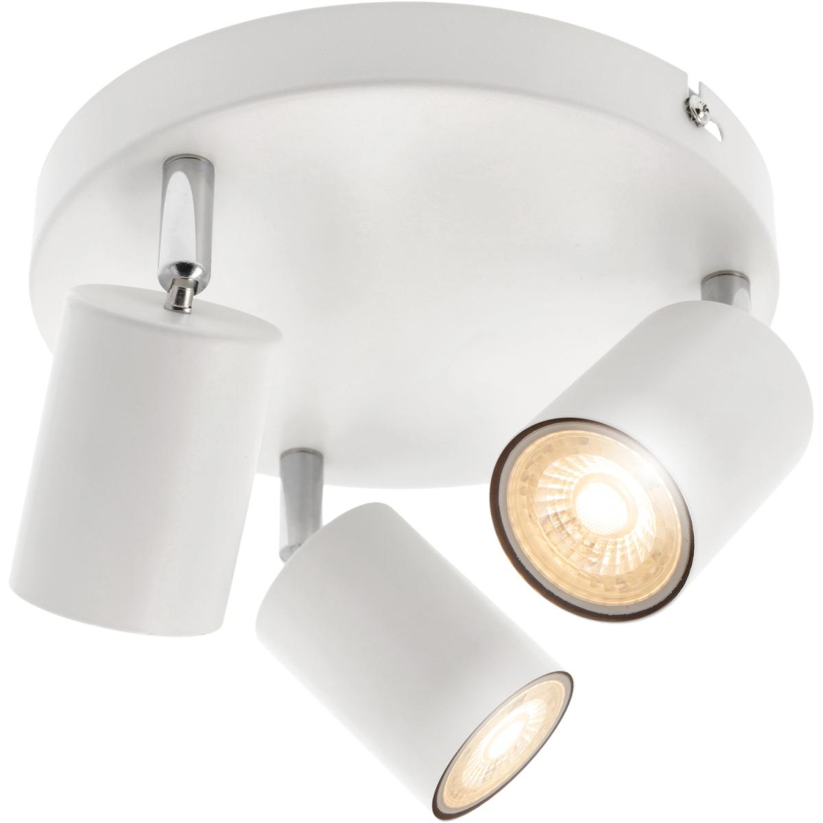 CGC JACK White Three Head GU10 Ceiling Spot Light - white – image 2