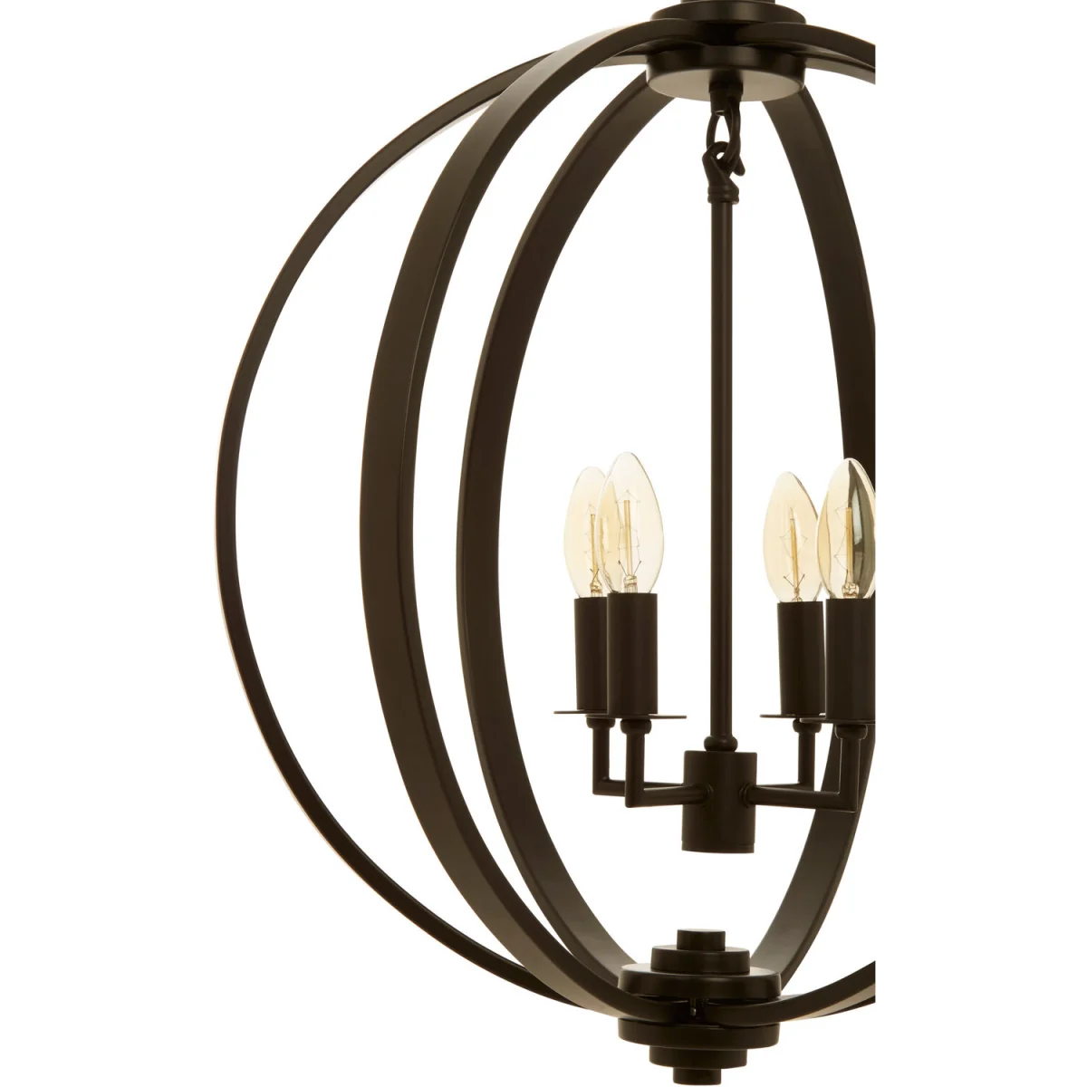 Censer Black Metallic Pendant Light - Black – image 2