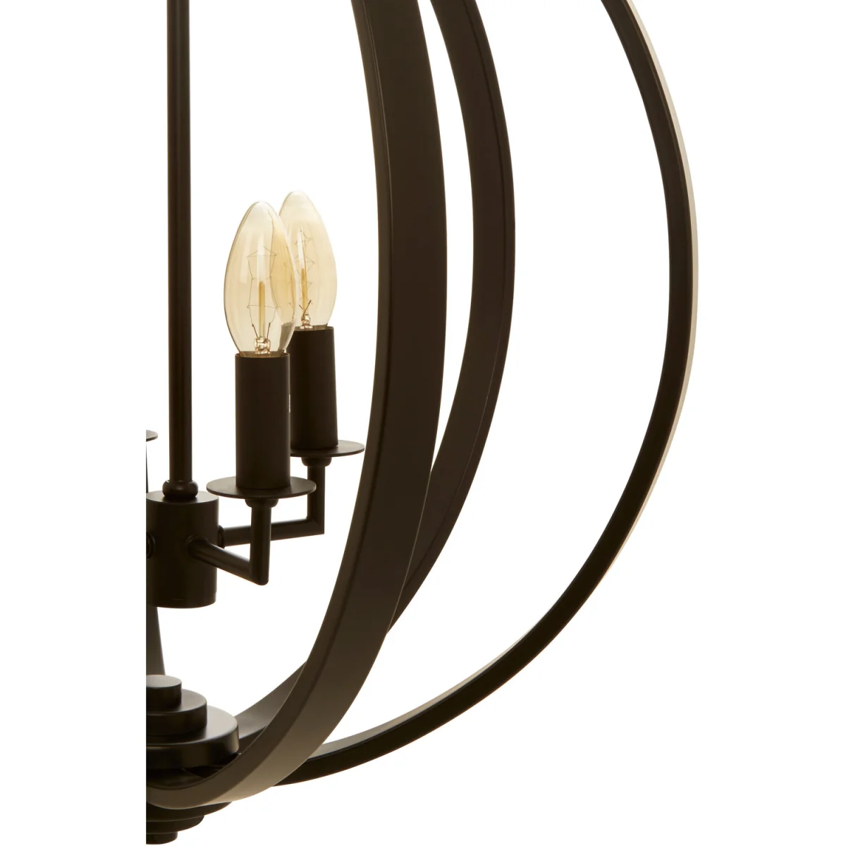 Censer Black Metallic Pendant Light - Black – image 3
