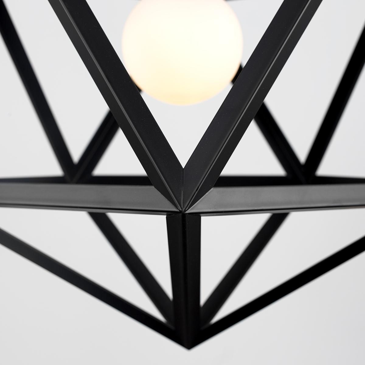 Cubik Black Ceiling Light Pendant - Black – image 3