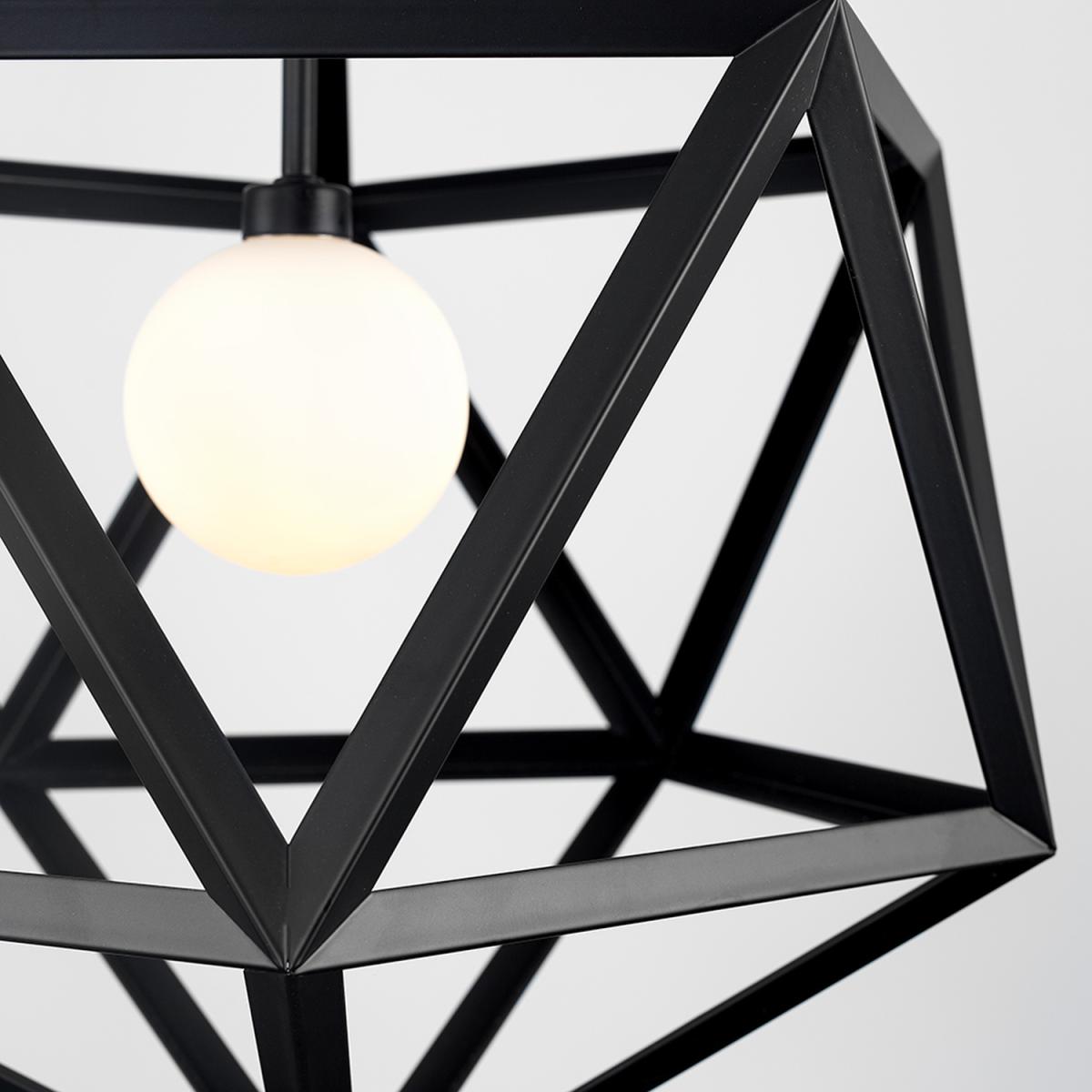 Cubik Black Ceiling Light Pendant - Black – image 4