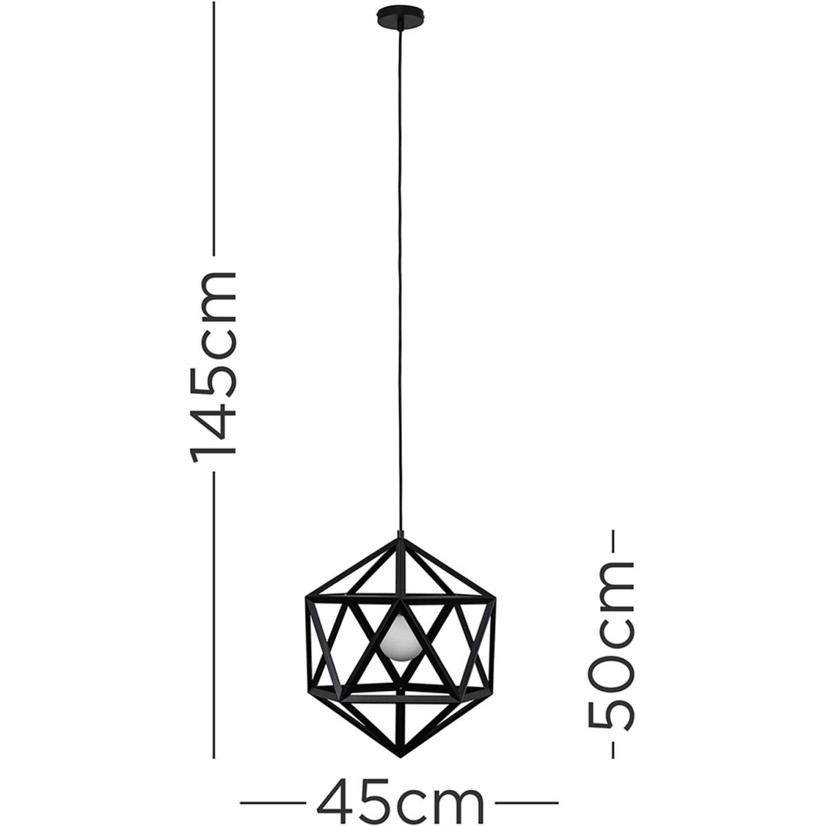 Cubik Black Ceiling Light Pendant - Black – image 5
