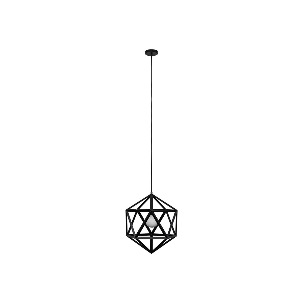 Cubik Black Ceiling Light Pendant - Black – image 1