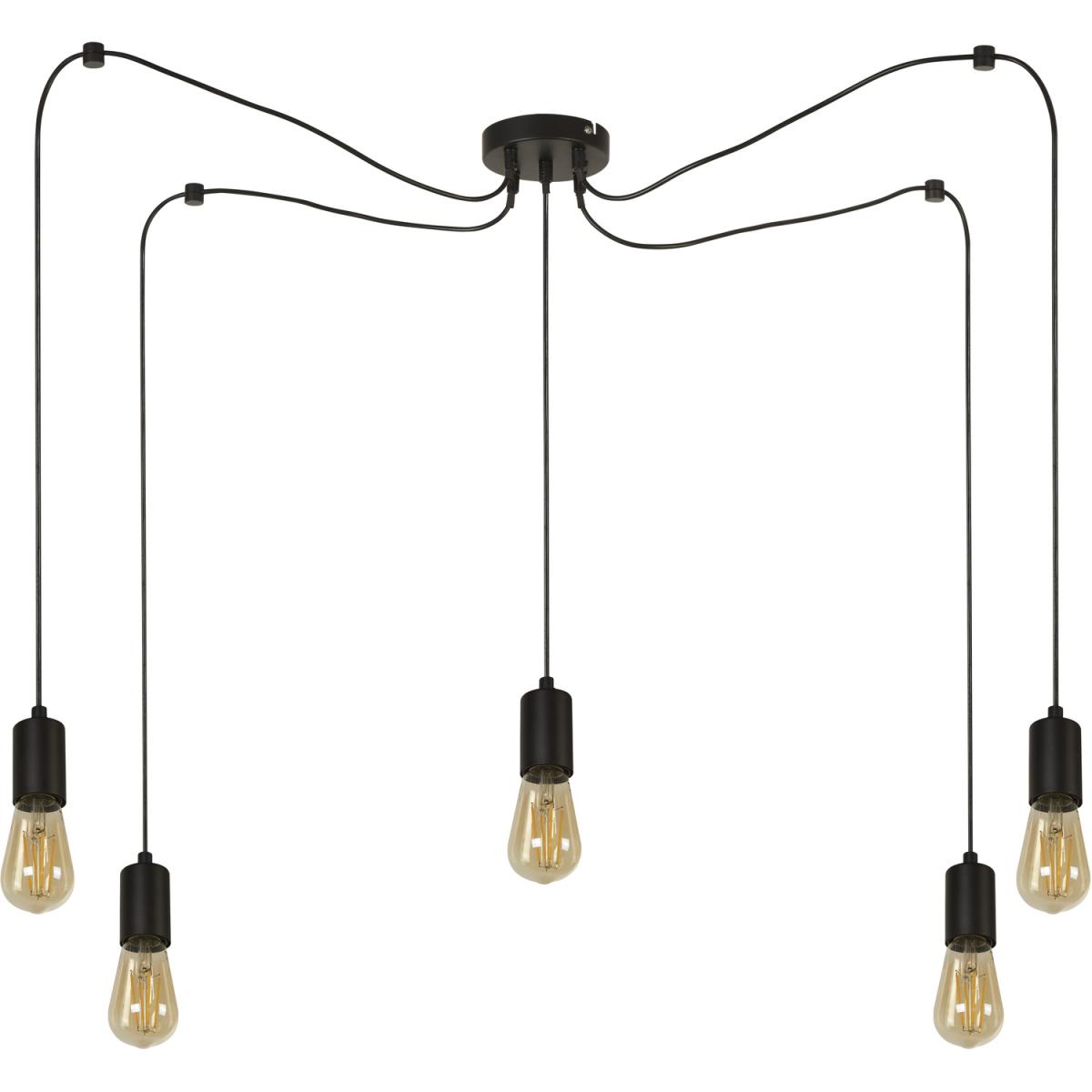 Sousse Black 5Lt Ceiling Fitting - Black – image 3