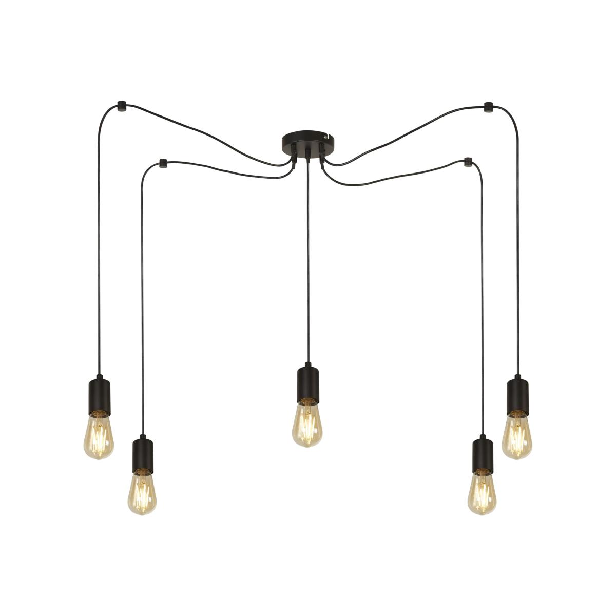Sousse Black 5Lt Ceiling Fitting - Black – image 1