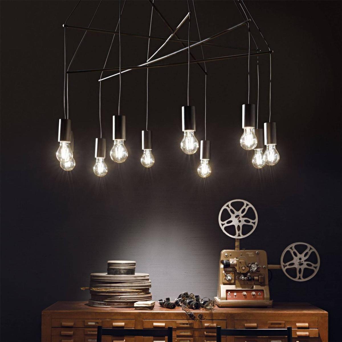 Pop Light Cluster Ceiling Pendant - Black