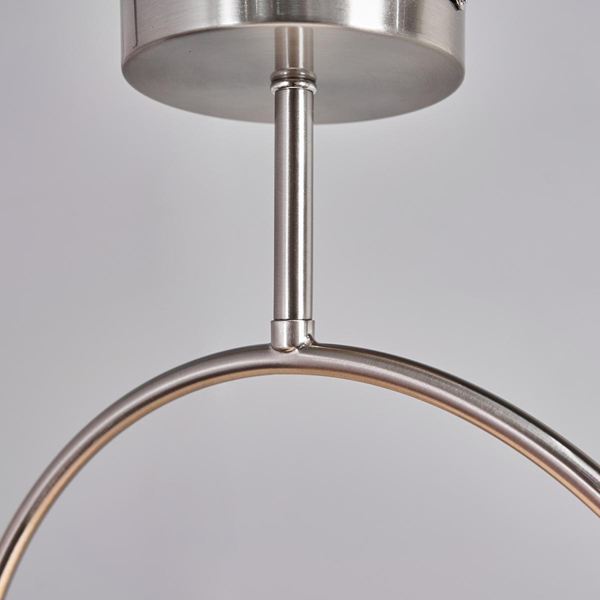 Beauworth Brushed Chrome Ceiling Light Pendant - Brushed Chrome – image 4