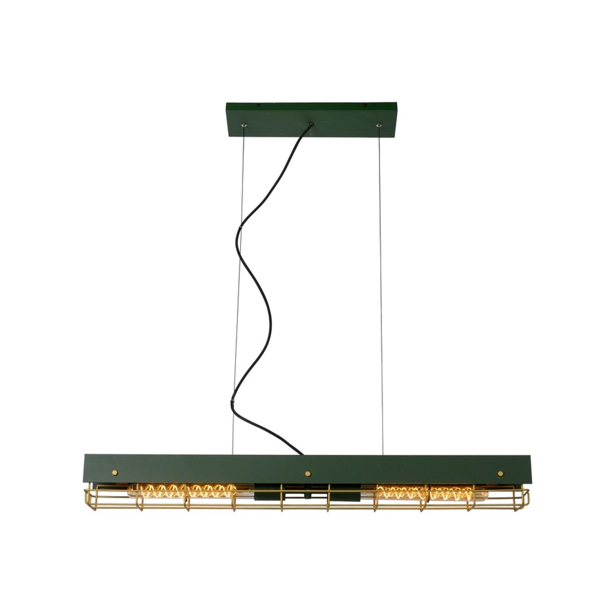 Peniguet Industrial Bar Pendant Light Green - Brass