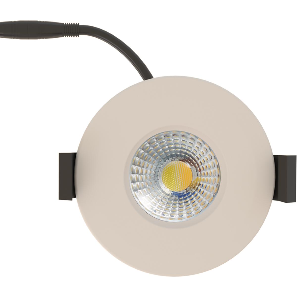 IQ SMART 8w LED RGBCW Fire Rated Downlight - White / WiFi Connectivity – image 3