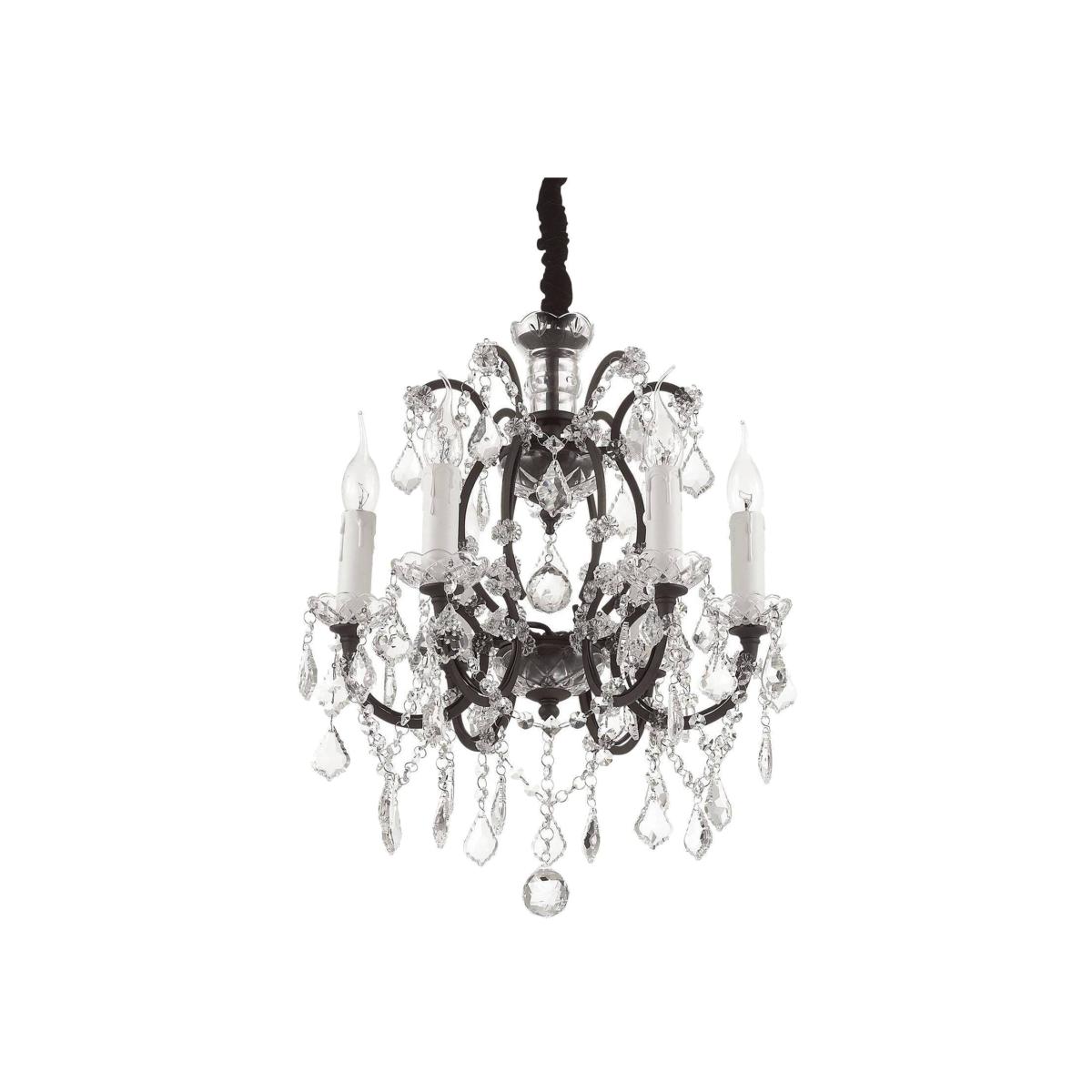 Liberty 6 Light Pendant Light - Black