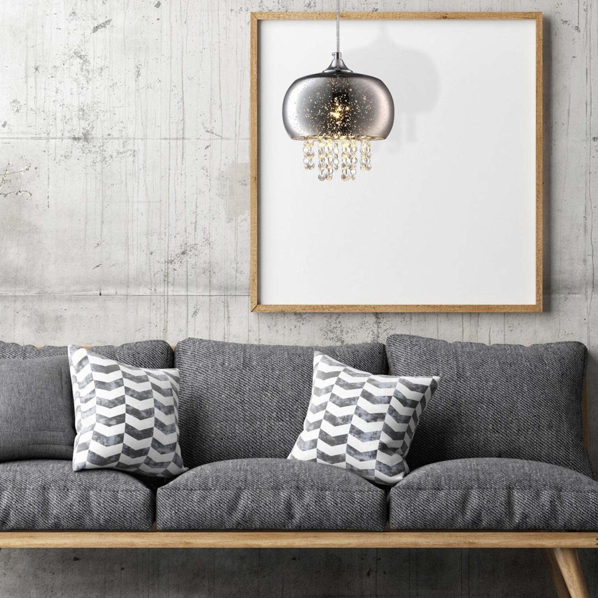 Milagro Pendant Lamp Starlight 1XE14 Chrome - Chrome – image 5