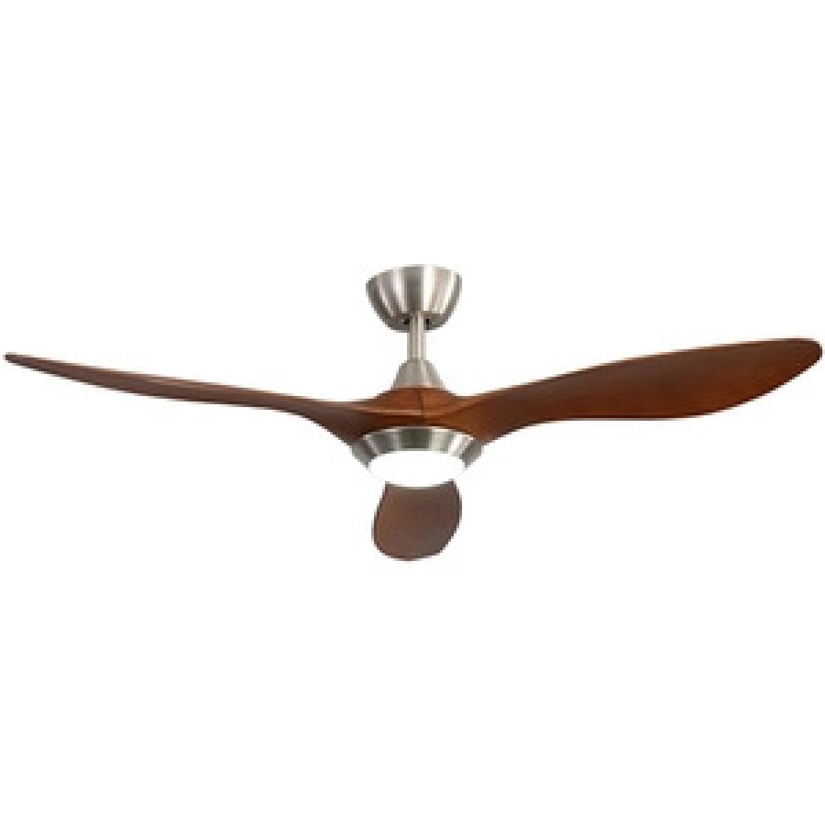 Ceiling Fan with LED Light - Brown – image 11