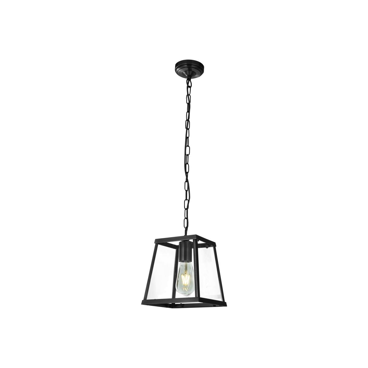 Single Voyager Pendant - Black