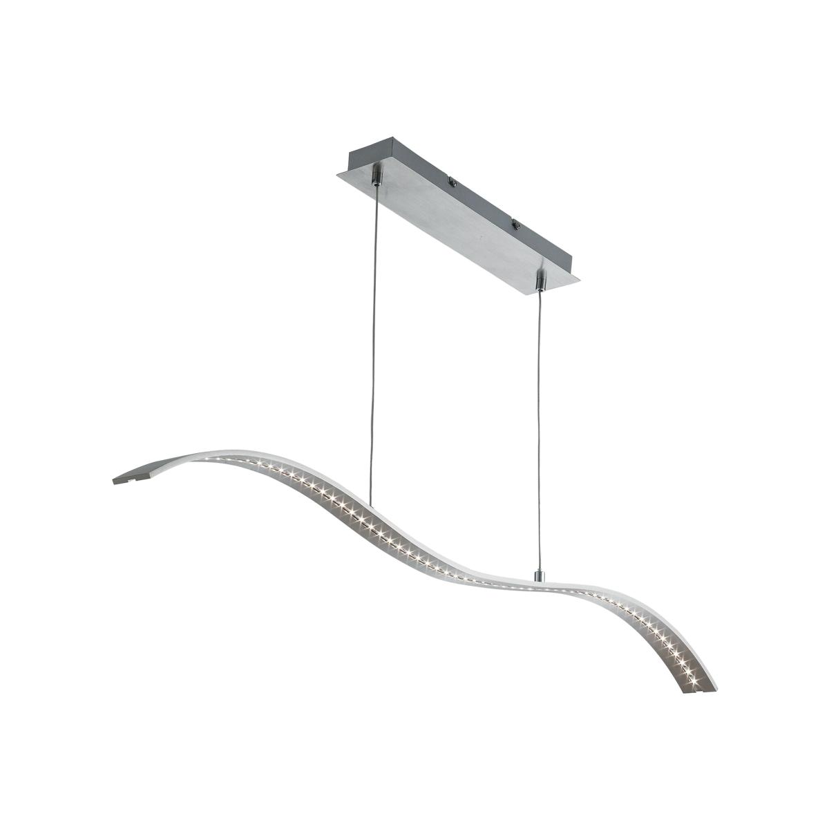 Cancun Satin Silver Bar Pendant - Silver – image 1