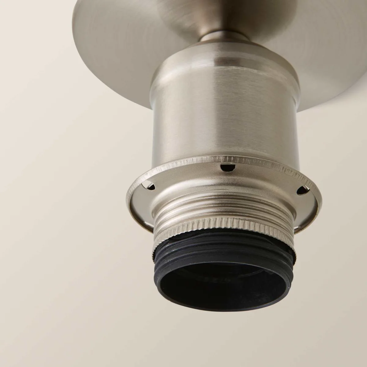 Shaw Flush Ceiling Light Fitting - Brushed Chrome – image 5