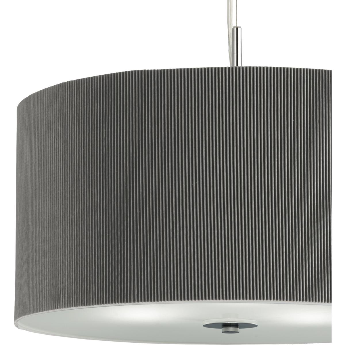 Richmonds Silver 3Lt Pleat Pendant - Silver – image 3