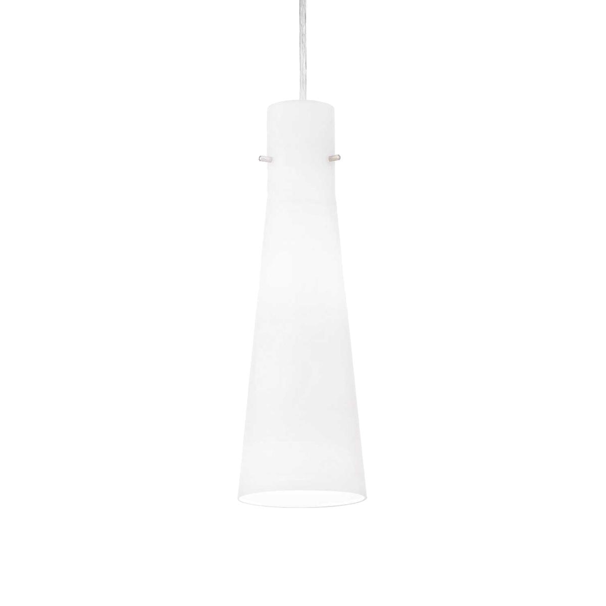 Kuky 1 Light Ceiling Pendant - White