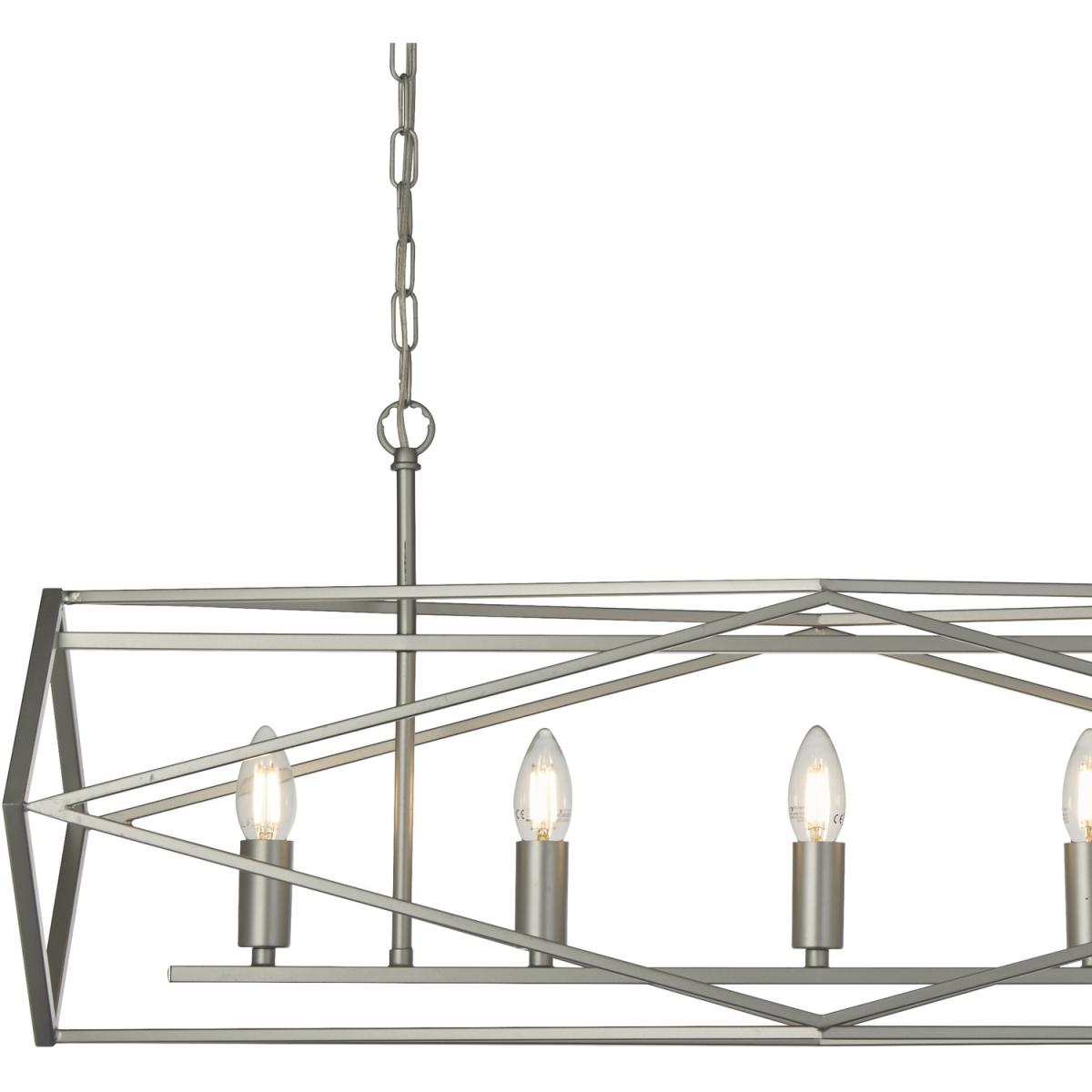 Charleston Satin silver 5Lt Pendant - Silver – image 3