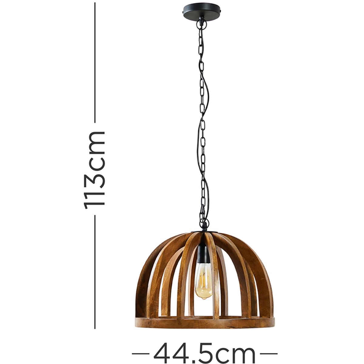 Oslo Natural Ceiling Light Pendant - Natural – image 6