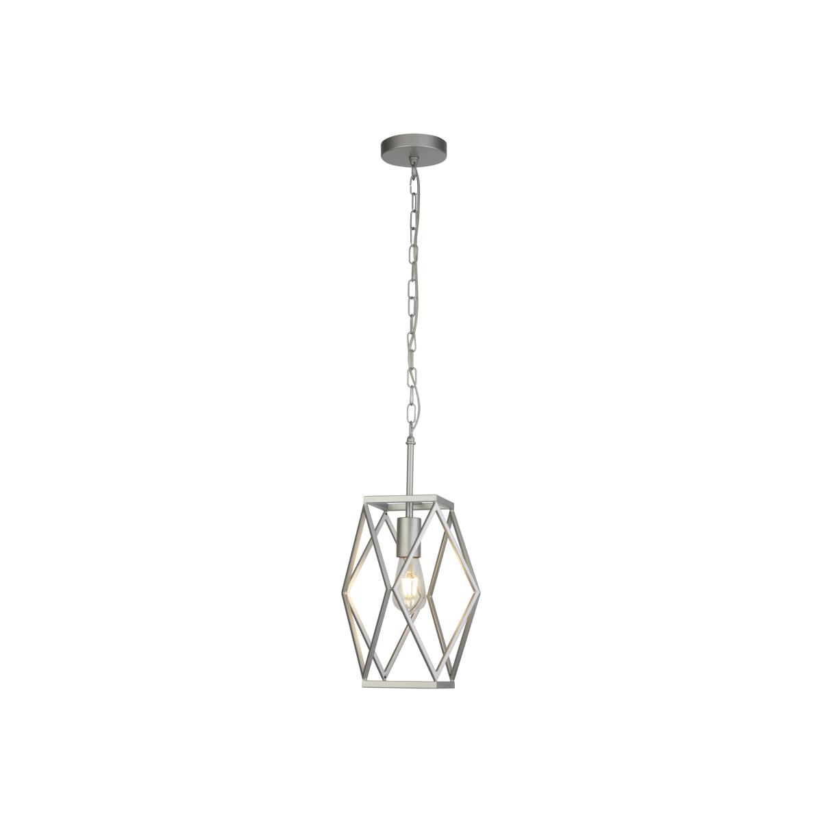 Carrabelle Satin Silver Pendant - Silver – image 1