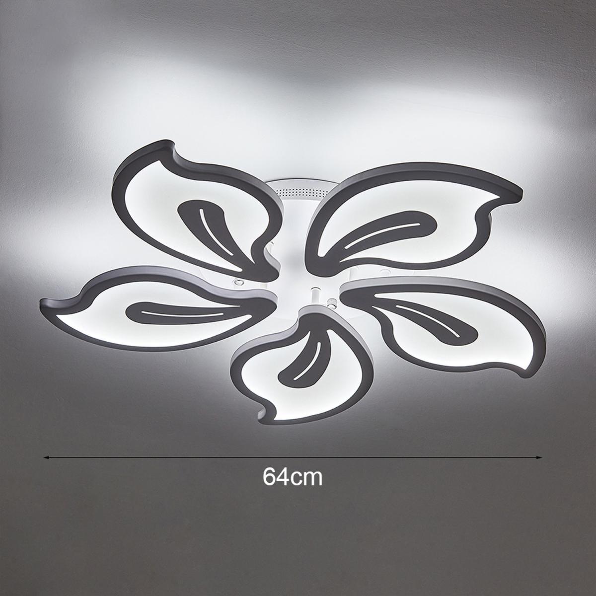 Floral Shape Bedroom Ceiling Light - White / Dimmable – image 8