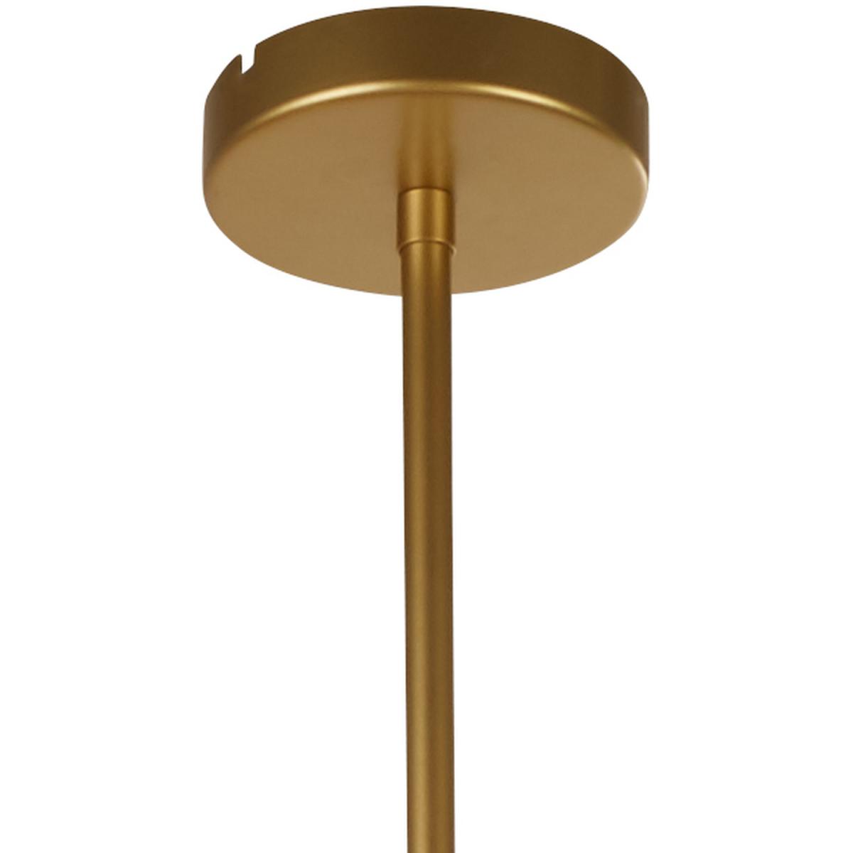 Cambridge Matt Gold 10Lt Pendant - Gold – image 2