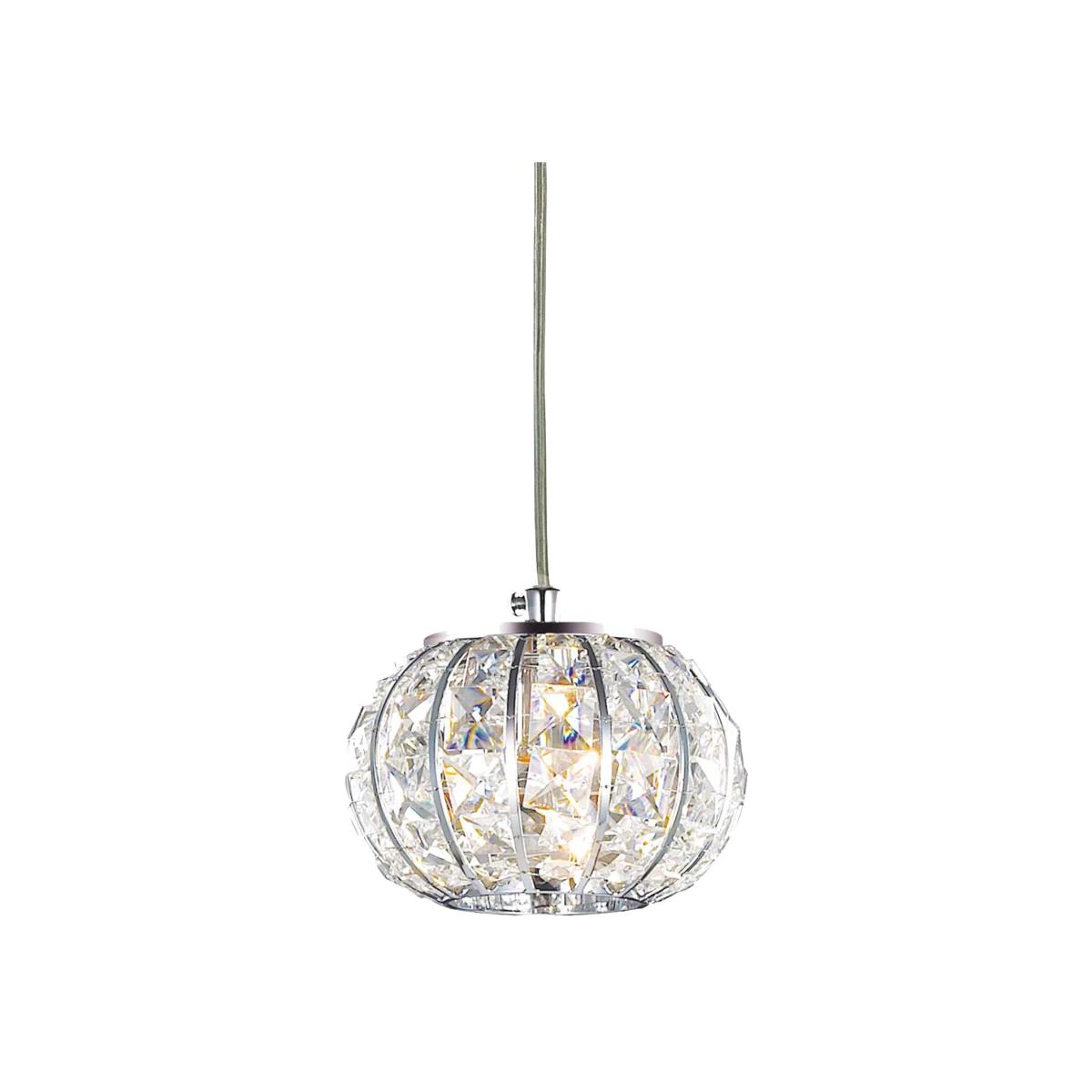 Calypso 1 Light Ceiling Pendant - Chrome