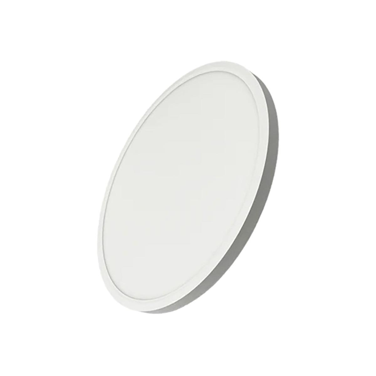 Super Slim Round LED Ceiling Light with Remote Control - White
