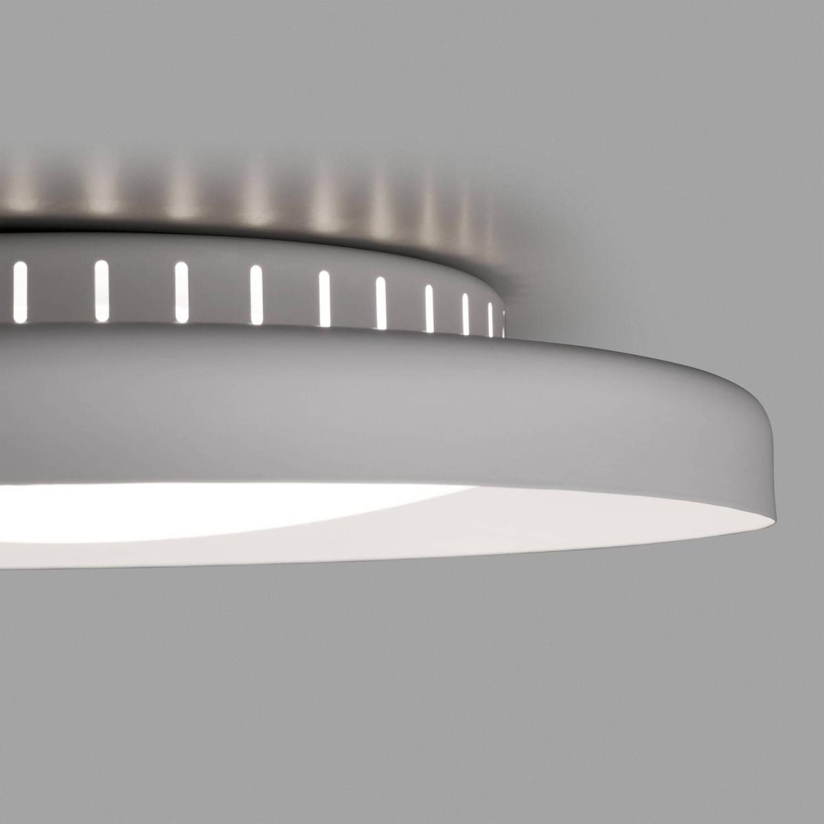 Dolmen LED White Flush Ceiling Lamp 40cm - White – image 2