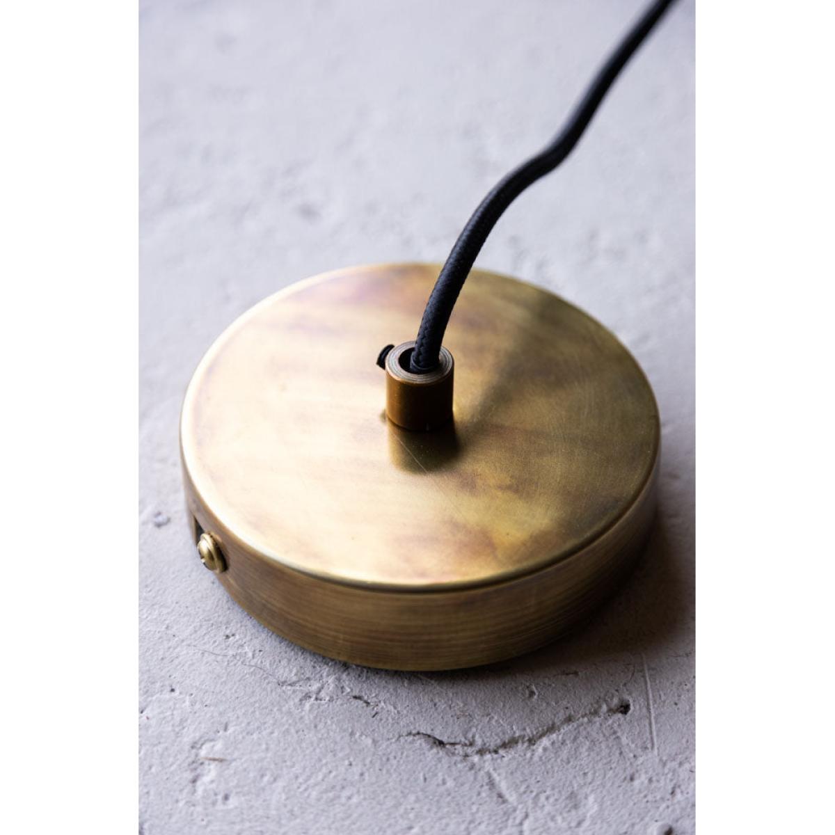 Small Brass Dome Pendant – image 6