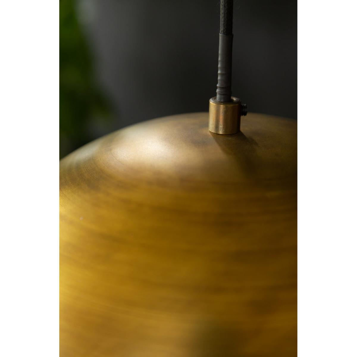 Small Brass Dome Pendant – image 7