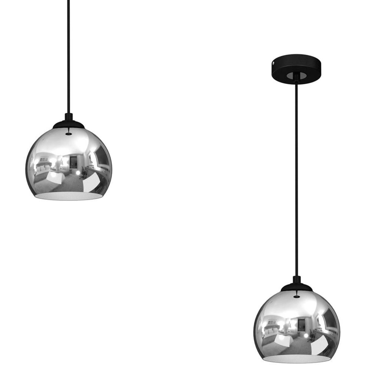 Milagro Pendant Lamp Toro Black Chrome - Black / Chrome / 1 – image 4