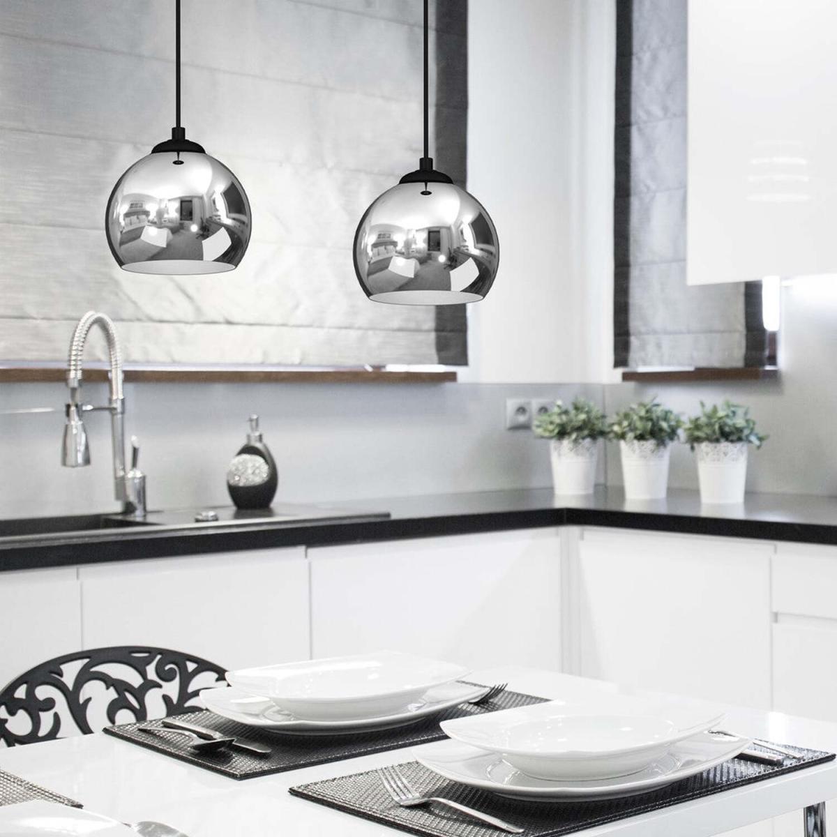 Milagro Pendant Lamp Toro Black Chrome - Black / Chrome / 1 – image 7