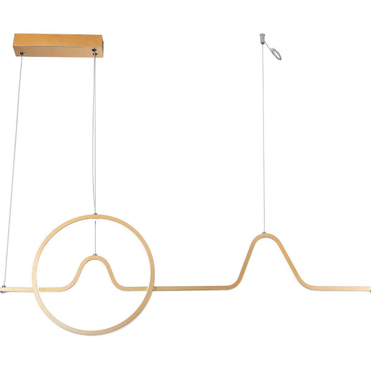 LED Pendant Light - Gold / Dimmable – image 2