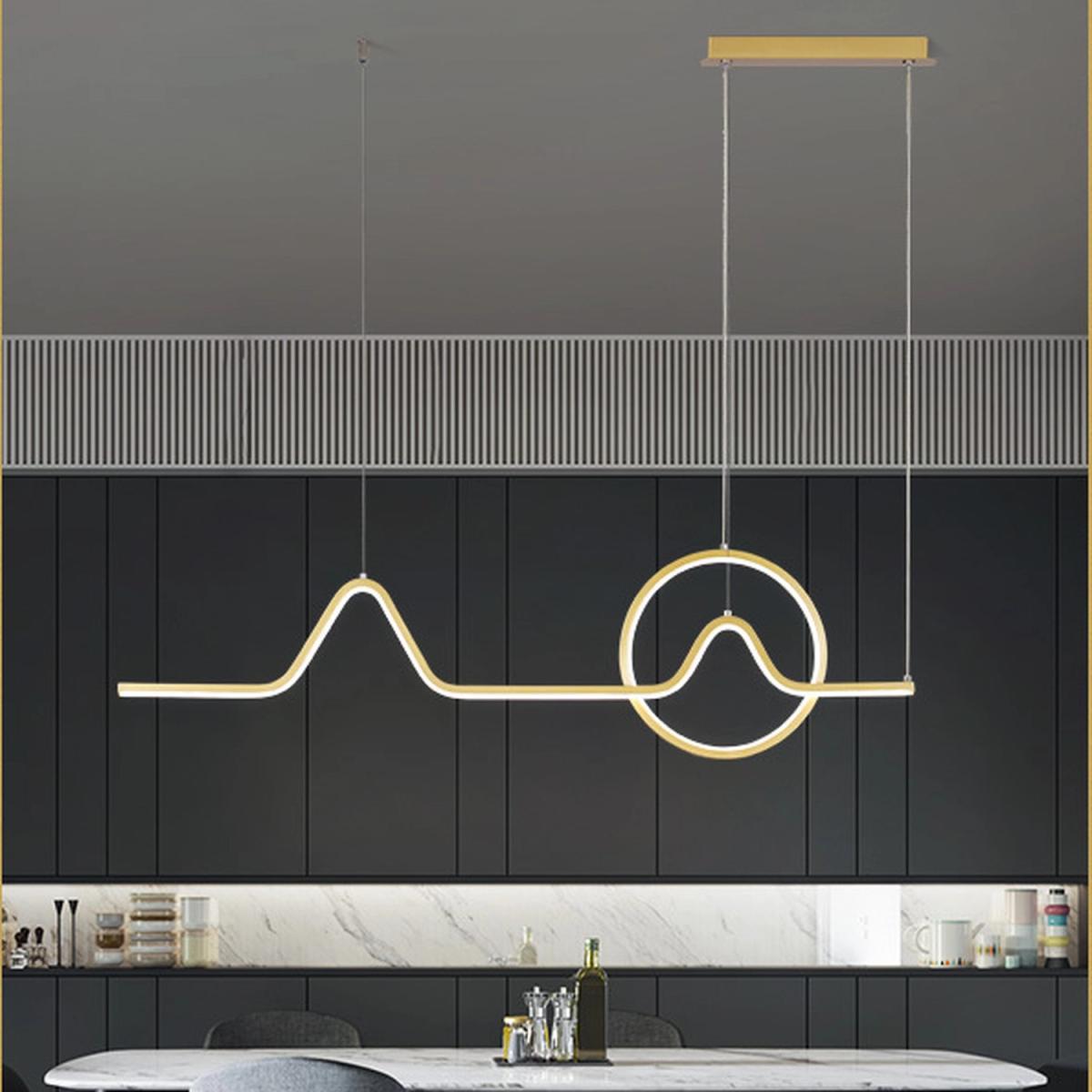 LED Pendant Light - Gold / Dimmable – image 11