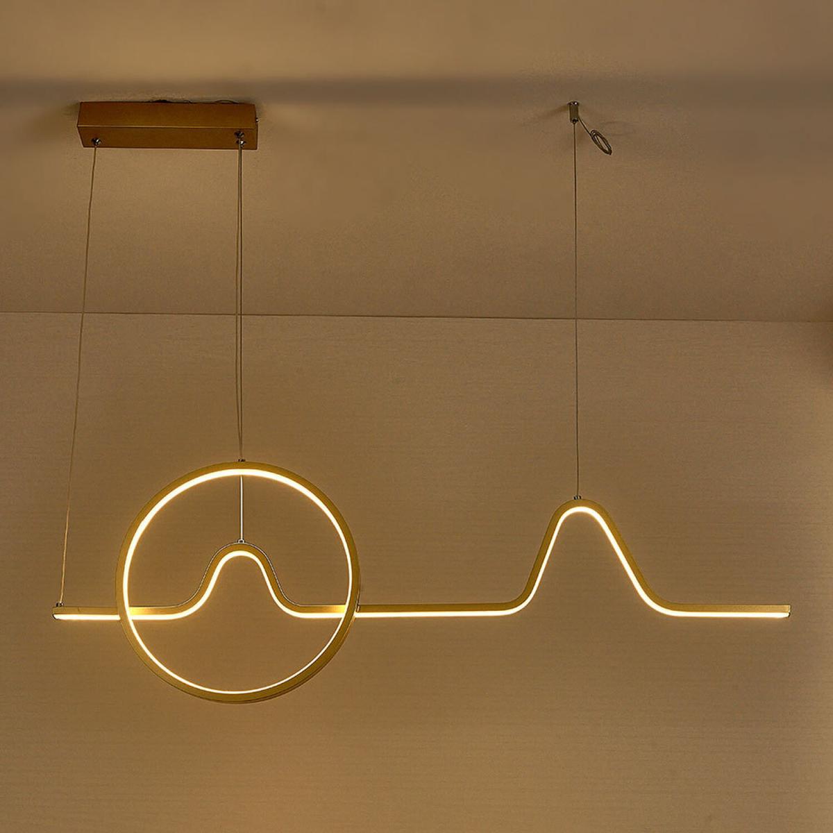 LED Pendant Light - Gold / Dimmable – image 3