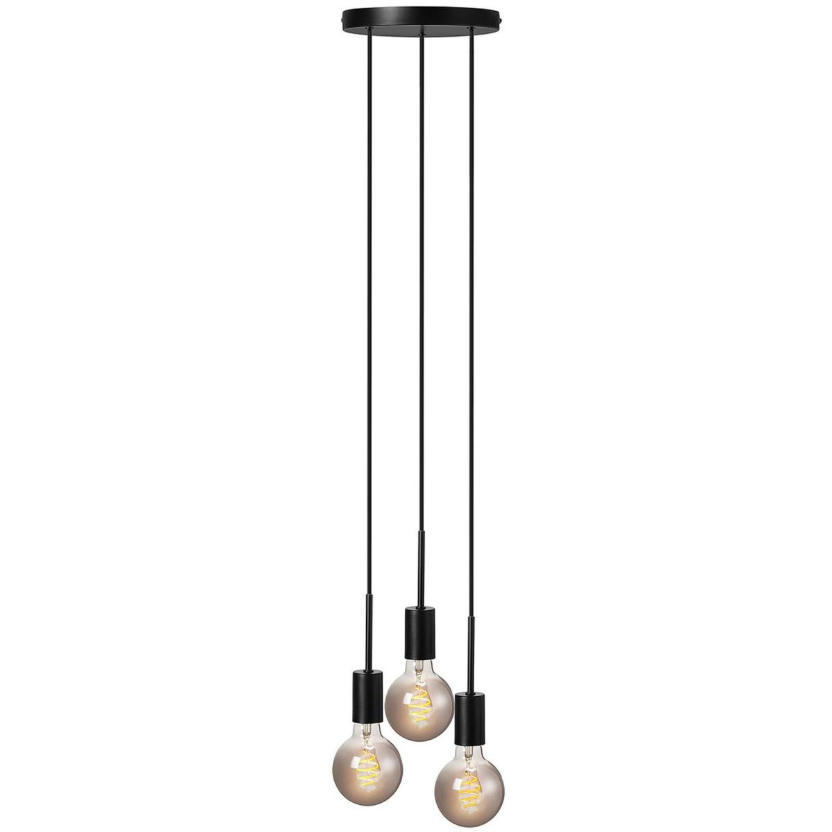 Paco Cluster Pendant Ceiling Light Black, E27 - Black – image 2
