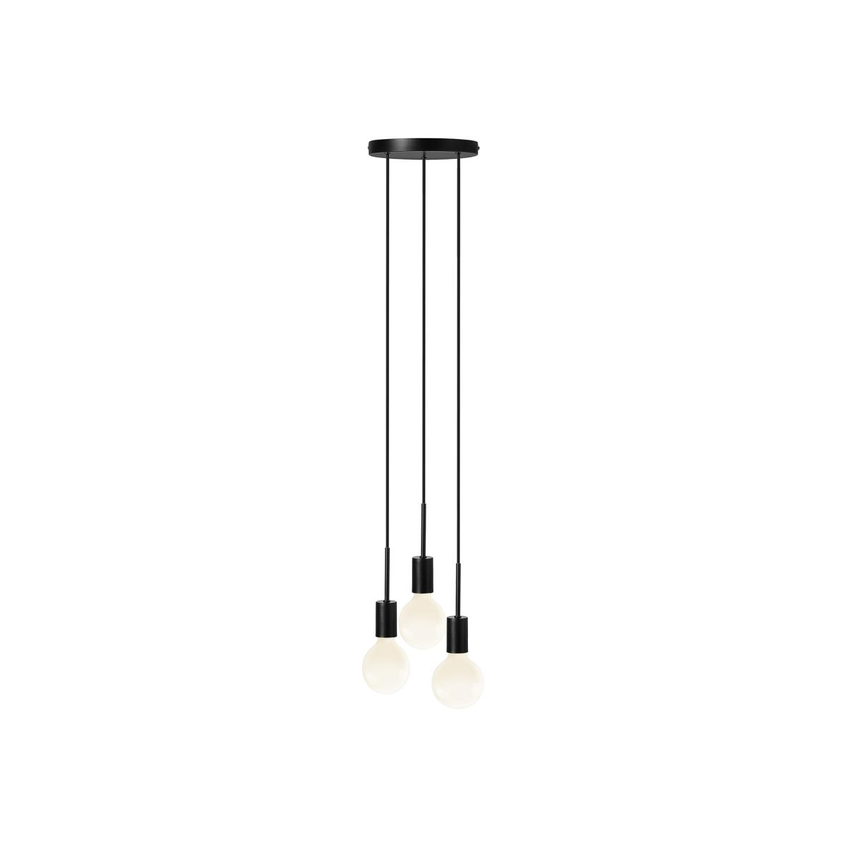 Paco Cluster Pendant Ceiling Light Black, E27 - Black – image 1