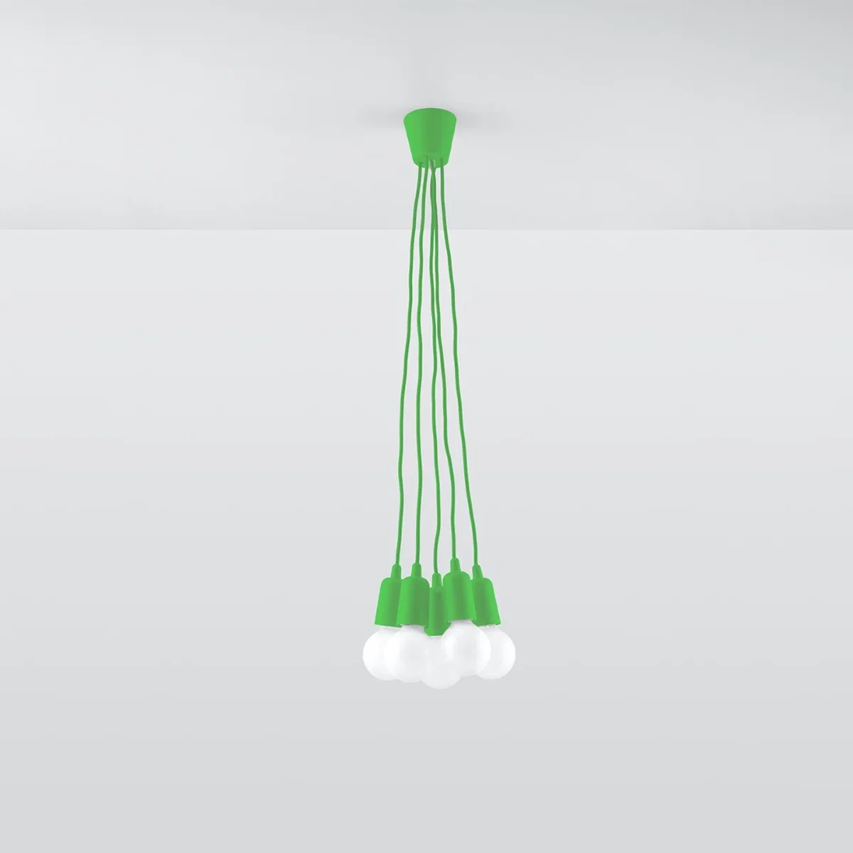 Pendant lamp DIEGO 5 yellow - green – image 2