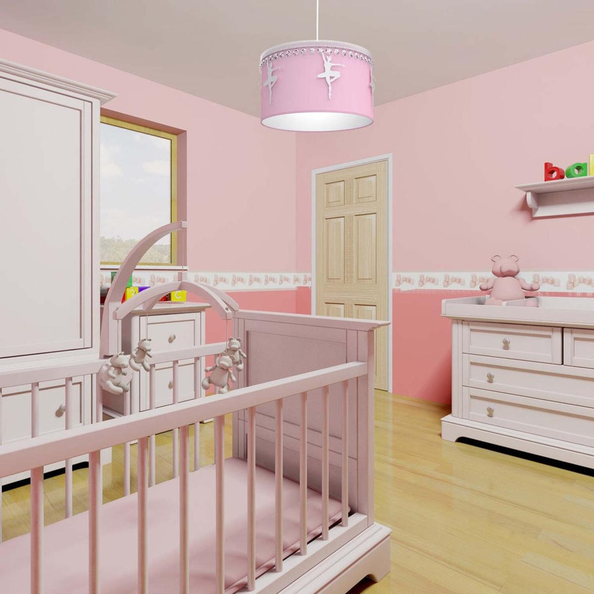 Milagro Pendant Lamp Baletnica Pink 1XE27 - Pink – image 2