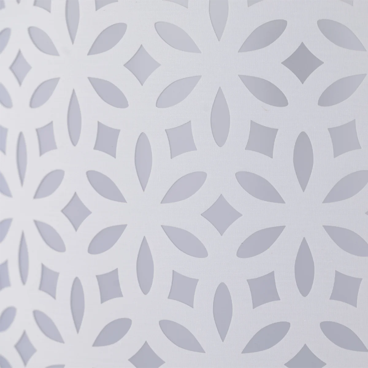 White Laser Cut 25cm Pendant Lightshade - White – image 2