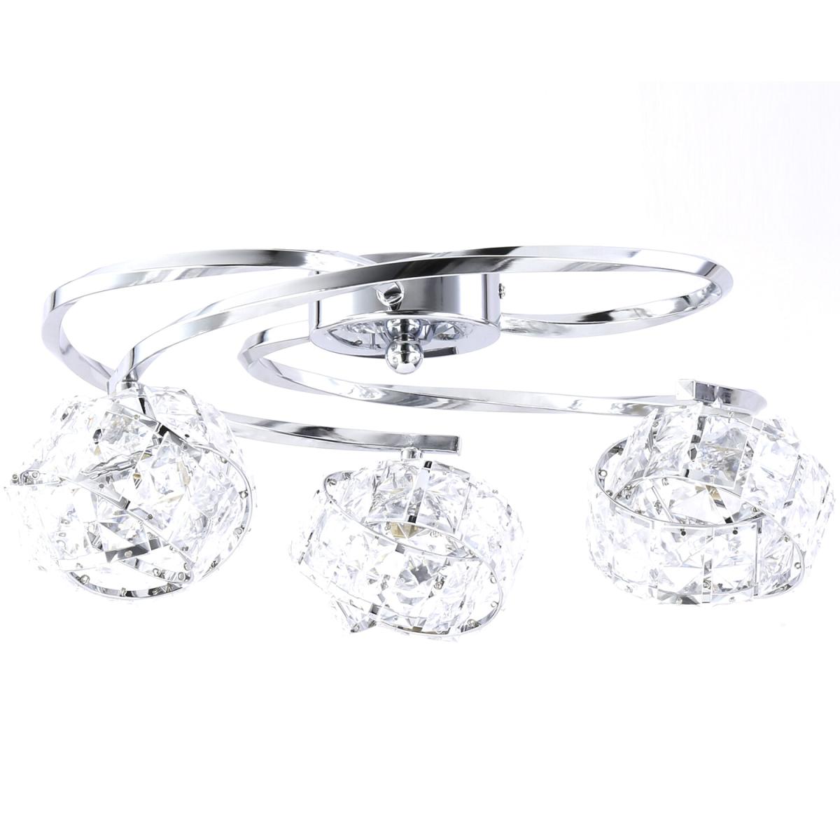 3 Light Jewel Twisted Ceiliing Fitting – image 6
