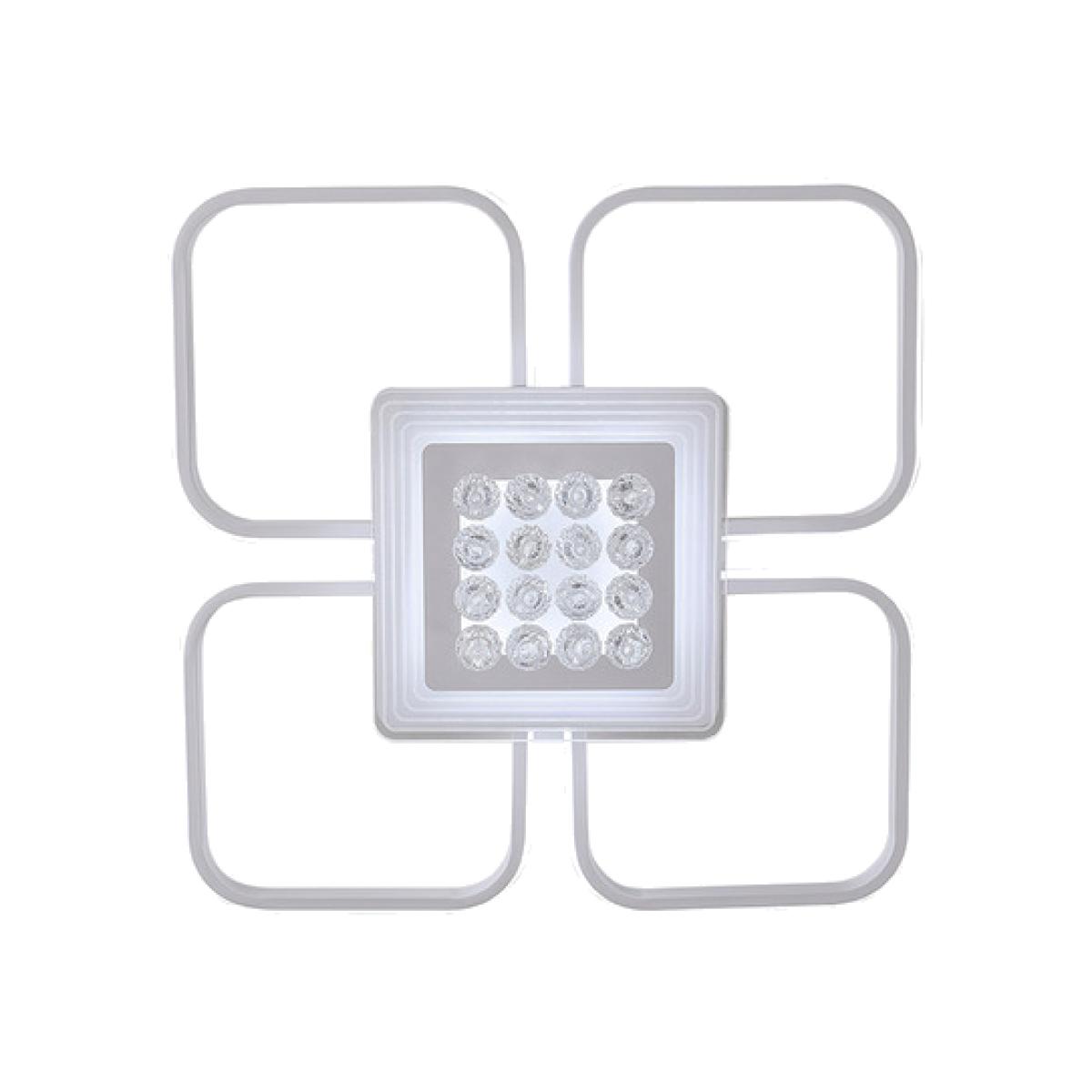 Crystal LED Light Petal Modern Ceiling Light - White